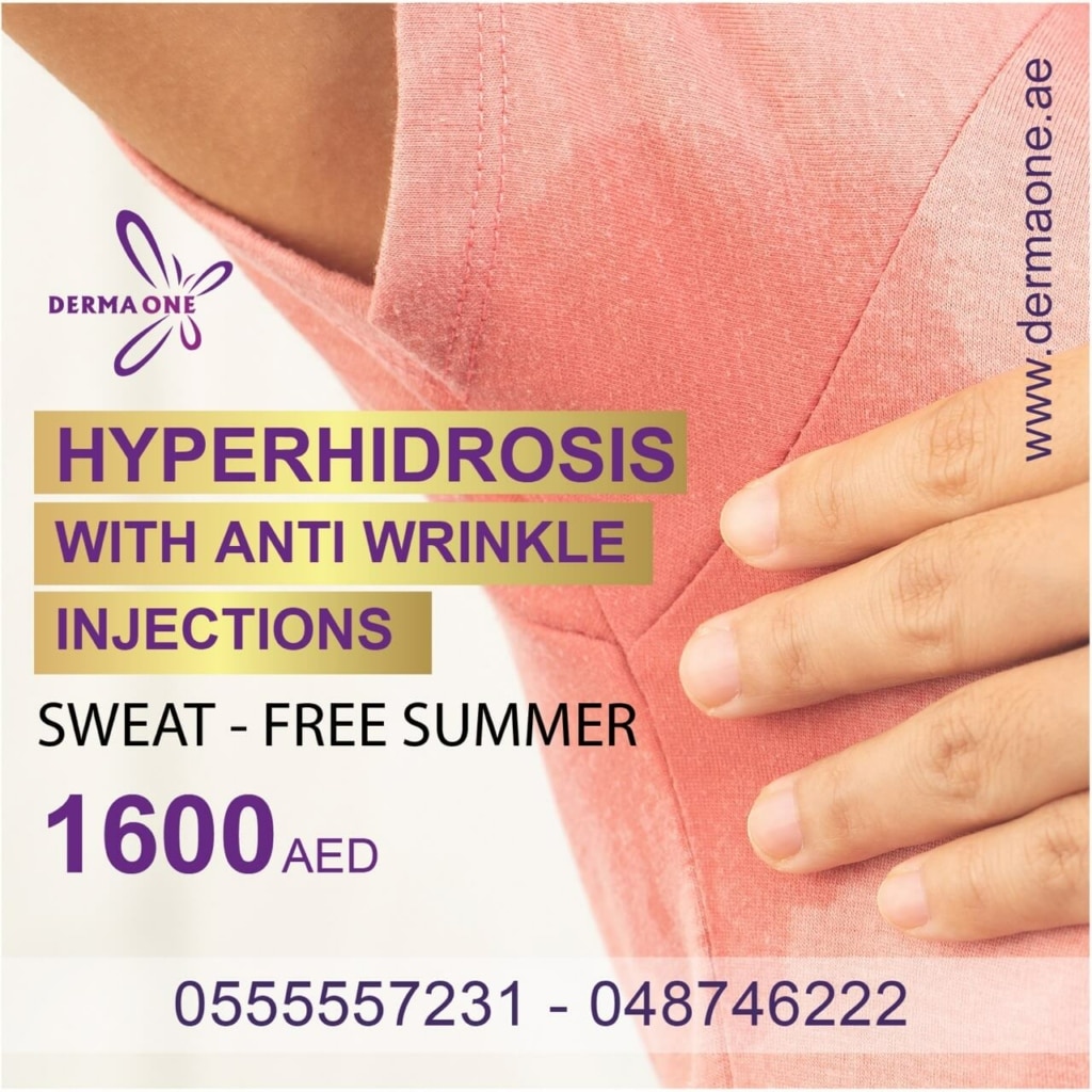 hyperhidrosis in dubai - sweat