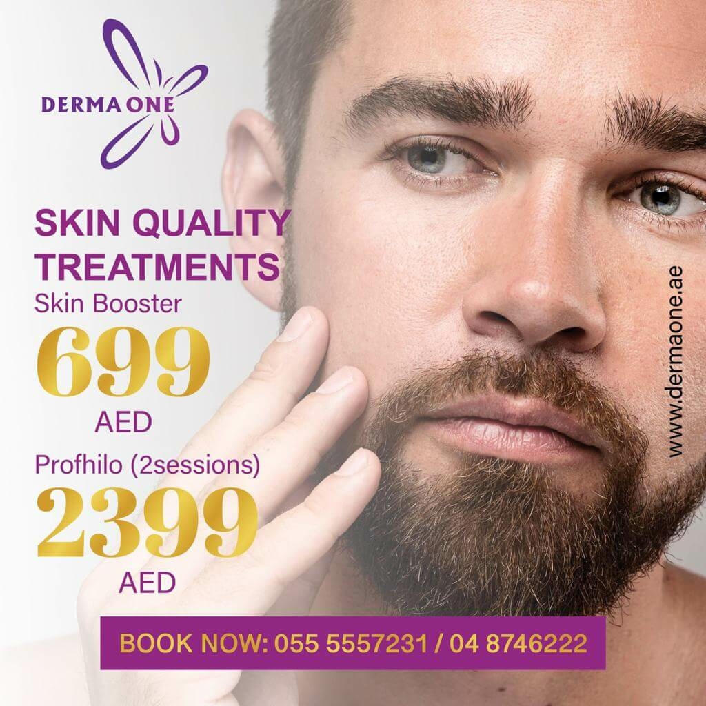 men skin quality treatment offers dubai 2023